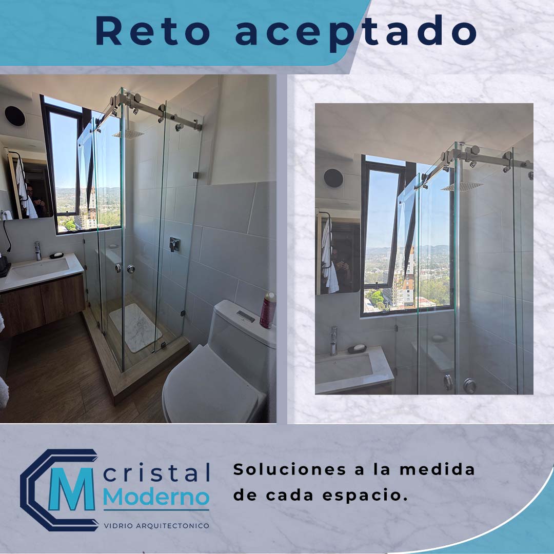 Vidrios para ducha corrediza